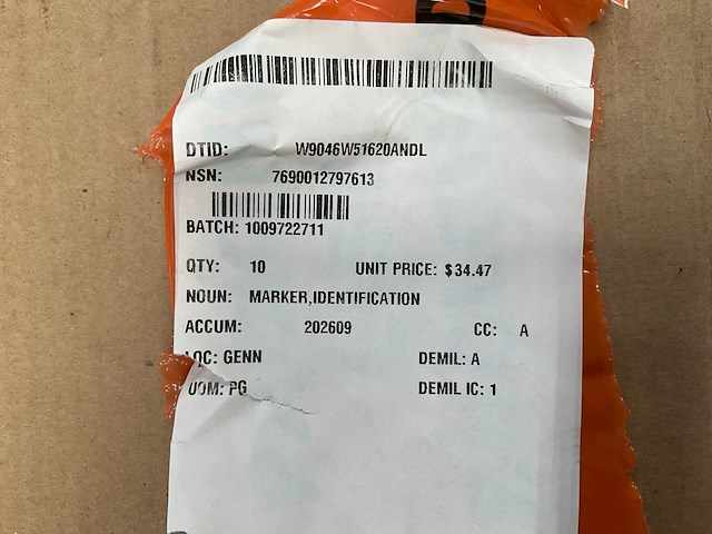 Identification marker (2500x) - afbeelding 3 van  3