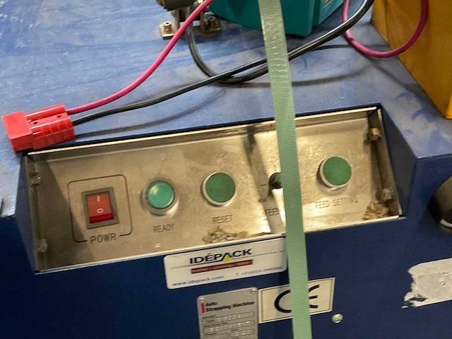 Idepack dba-1300a kunststofband omsnoeringsmachine - afbeelding 3 van  8