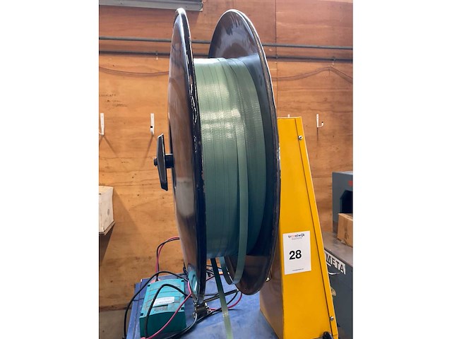 Idepack dba-1300a kunststofband omsnoeringsmachine - afbeelding 7 van  8