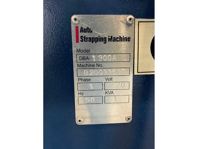 Idepack dba-1300a kunststofband omsnoeringsmachine - afbeelding 8 van  8
