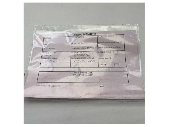 Idromar mc3v 210 l/h automatic watermaker 380v 3-phase - afbeelding 2 van  4