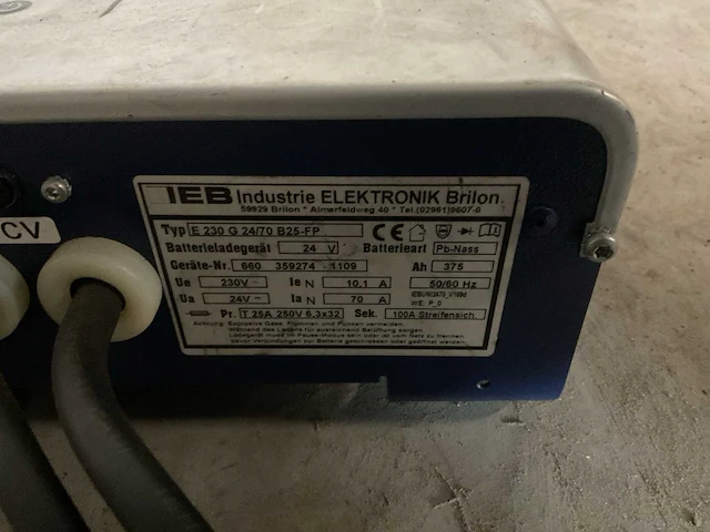 Ieg e 230 g acculader - afbeelding 3 van  3