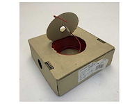 Iemmequ h05v-k 1mm² flexibele bedrading kabel rood - vtbst schakeldraad - afbeelding 3 van  3