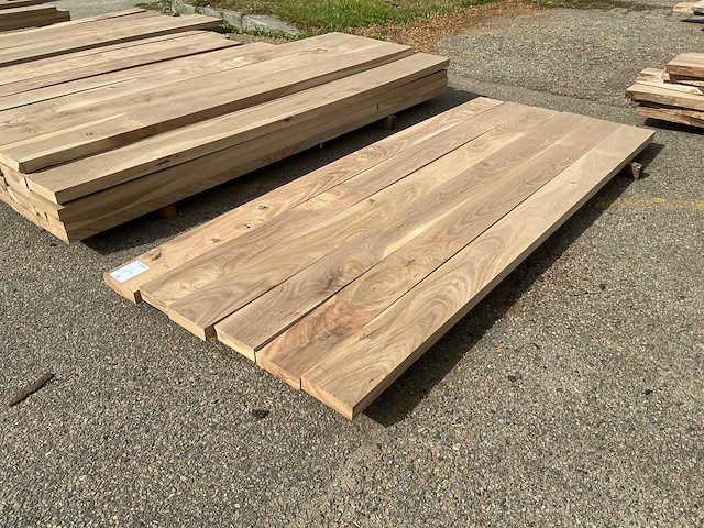 Iepen hout 165x45mm (6x) - afbeelding 1 van  4