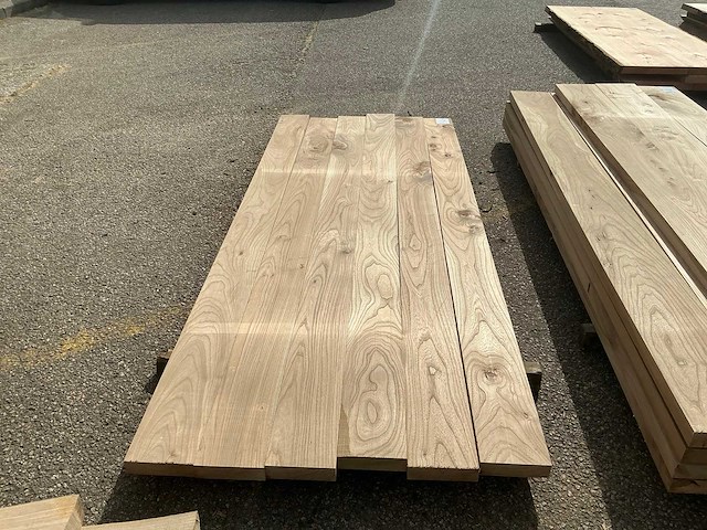 Iepen hout 165x45mm (6x) - afbeelding 4 van  4