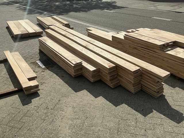 Iepen hout 175x20mm (84x) - afbeelding 2 van  4