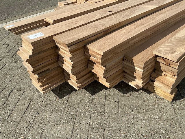 Iepen hout 175x20mm (84x) - afbeelding 4 van  4