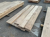 Iepen hout 215x45mm (8x) - afbeelding 1 van  5