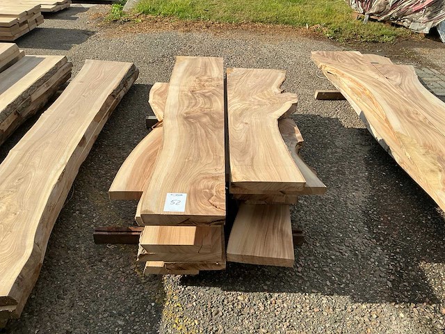 Iepen hout 45mm (16x) - afbeelding 2 van  4