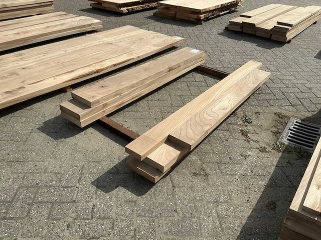 Iepen hout 45mm (5x) - afbeelding 1 van  4