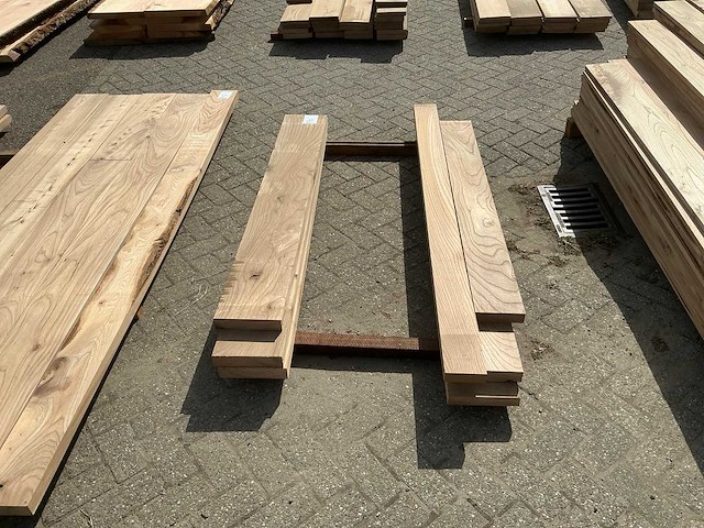 Iepen hout 45mm (5x) - afbeelding 3 van  4