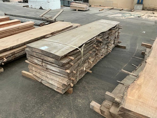 Iepen hout 50-60mm (8x) - afbeelding 1 van  4