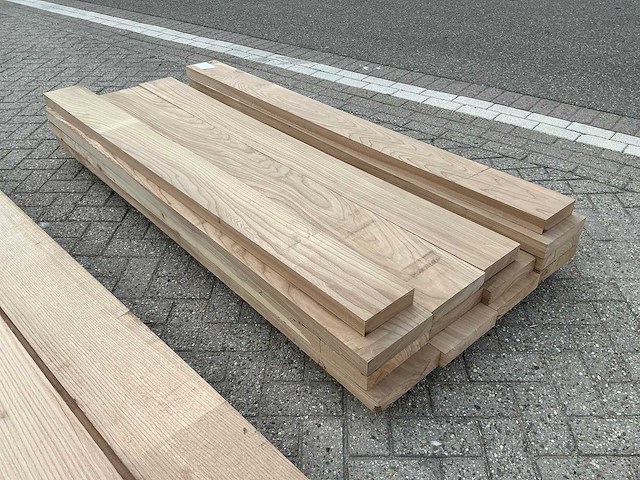 Iepen hout 50mm (14x) - afbeelding 1 van  5