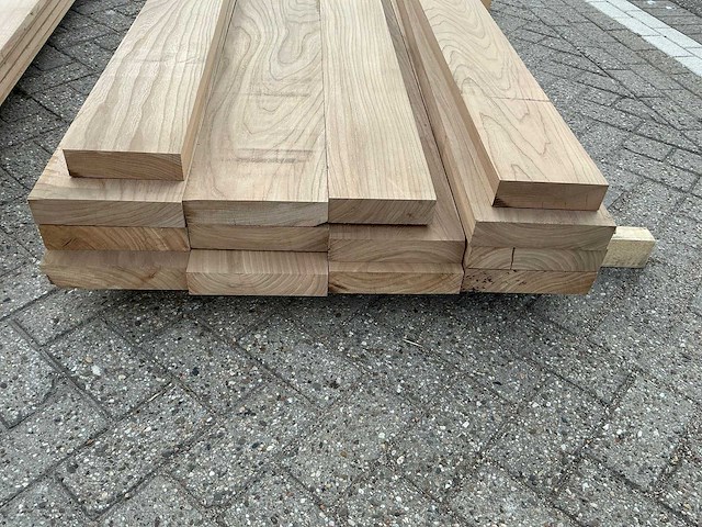Iepen hout 50mm (14x) - afbeelding 3 van  5
