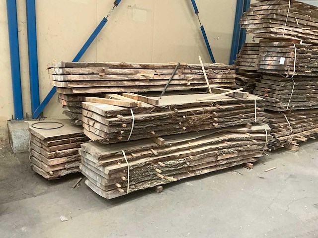 Iepen hout 60mm (29x) - afbeelding 1 van  6