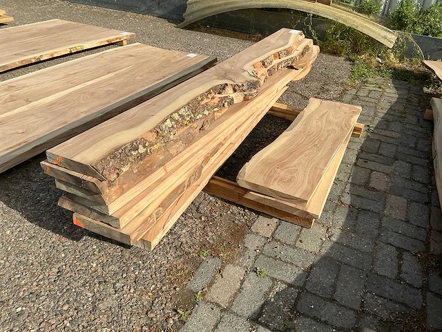 Iepen hout (8x) - afbeelding 1 van  5