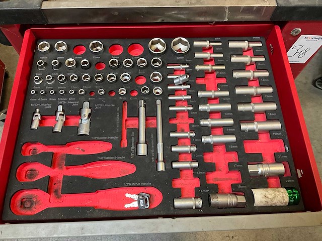If tools - gereedschapswagen met inhoud - afbeelding 2 van  11