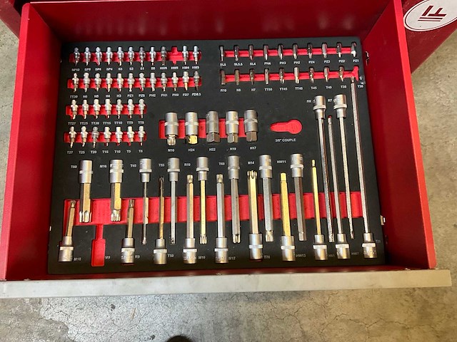 If tools - gereedschapswagen met inhoud - afbeelding 7 van  11