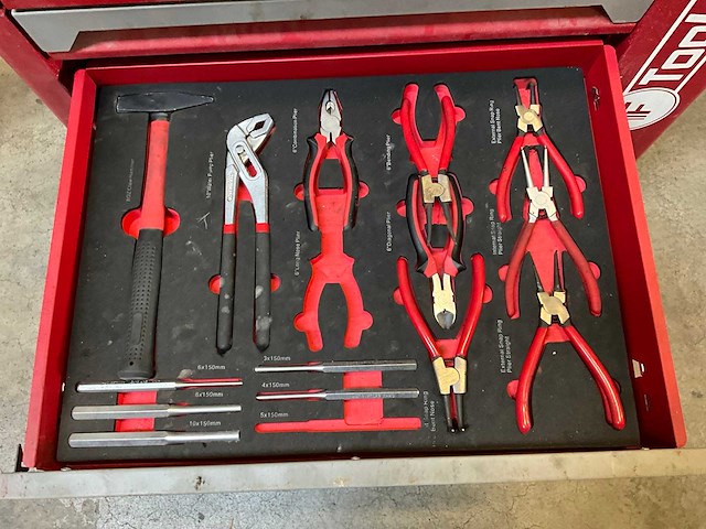 If tools - gereedschapswagen met inhoud - afbeelding 8 van  11