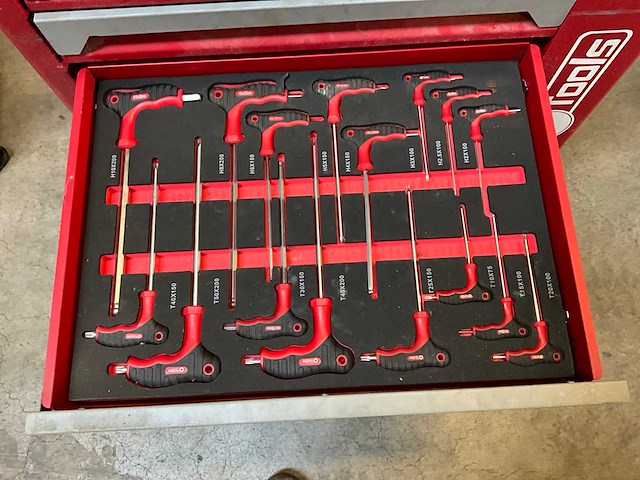 If tools - gereedschapswagen met inhoud - afbeelding 9 van  11