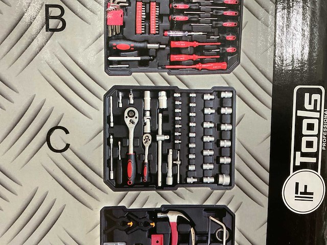 If tools - gereedschaptrolley 599-delig - afbeelding 2 van  12