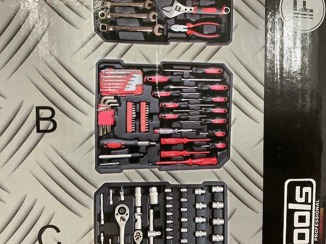 If tools - gereedschaptrolley 599-delig - afbeelding 12 van  12