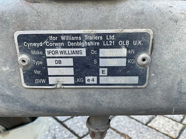 Ifor williams - 2016 - dieplader - afbeelding 8 van  17