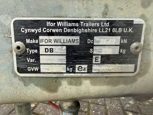 Ifor williams - 2hb gx84 machine transporter - various trailers - 2015 - afbeelding 4 van  12