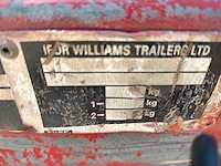 Ifor williams trailers - 2008 - gx - aanhangwagen - afbeelding 2 van  17