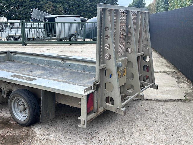Ifor williams trailers - 2009 - gx6 - - pak tandemasser machinetransporter / autotransporter - afbeelding 6 van  11