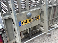 Ifor williams trailers - 2009 - gx6 - - pak tandemasser machinetransporter / autotransporter - afbeelding 7 van  11