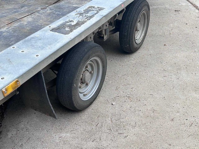 Ifor williams trailers - 2009 - gx6 - - pak tandemasser machinetransporter / autotransporter - afbeelding 9 van  11