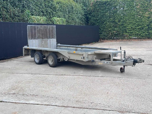 Ifor williams trailers - 2009 - gx6 - - pak tandemasser machinetransporter / autotransporter - afbeelding 11 van  11