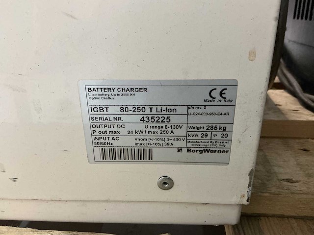 Igbt - 80v 250a lithium hybrid high power - battery chargers - afbeelding 3 van  3