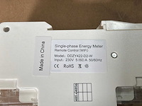Igen tech ddzy422-d2-w draadloze 1-fase energiemeter (7x) - afbeelding 4 van  4