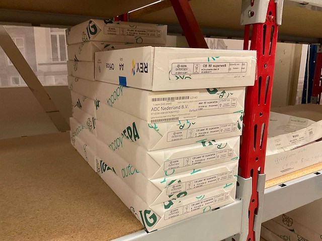 Igepa stelling met papier - afbeelding 12 van  14