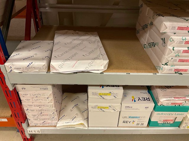 Igepa stelling met papier - afbeelding 14 van  14
