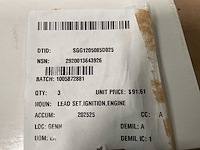 Ignition lead set (3x) - afbeelding 1 van  4