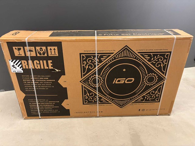 Igo outland cabot rs elektrische herenfiets - 55cm (3x) - afbeelding 19 van  21