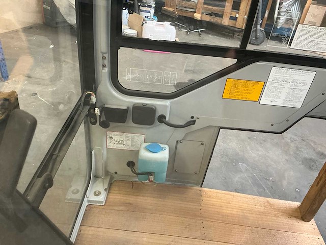 Ihi 30vx minigraafmachine cabine roundcap - afbeelding 9 van  10