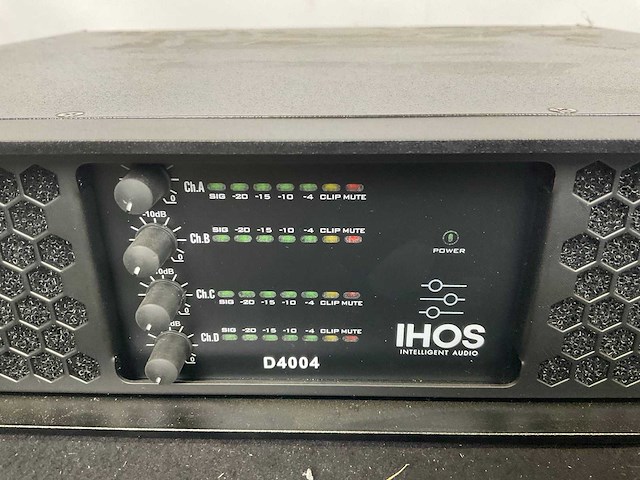 Ihos amp d 4004 versterker - afbeelding 3 van  6