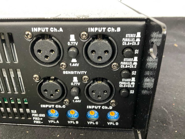 Ihos amp d 6004 versterker (2x) - afbeelding 5 van  6