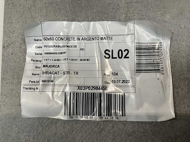 Ihracat wand-vloertegel 46 m2 - afbeelding 5 van  5