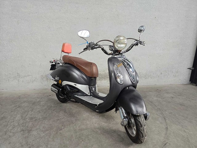 Iico - snorscooter - foggia retro - 4t 25km uitvoering f569pp - afbeelding 3 van  5