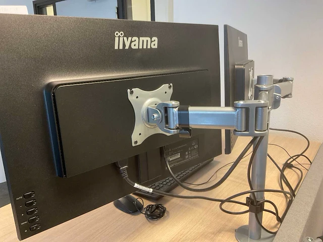 Iilyama prolite monitor (2x) - afbeelding 3 van  4