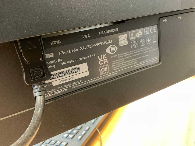 Iilyama prolite monitor (2x) - afbeelding 6 van  6