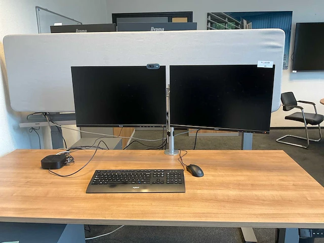 Iilyama prolite monitor (2x) - afbeelding 1 van  6