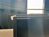 Iiyama - pro lite - e2482hs - monitor (2x) - afbeelding 3 van  3