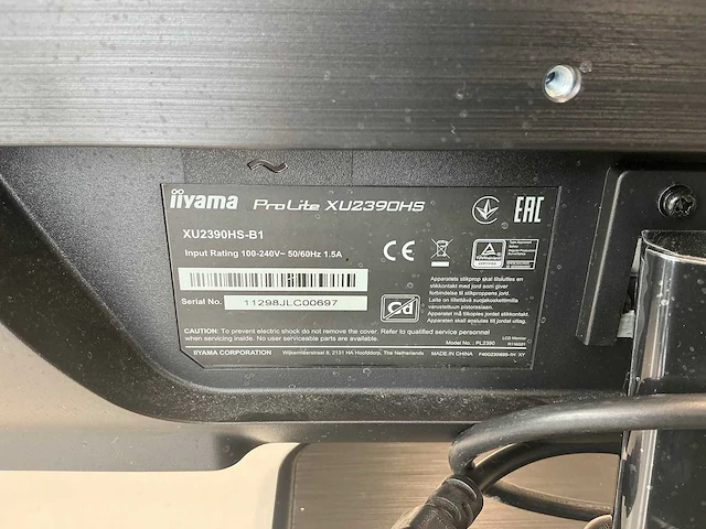 Iiyama - xu2390hs - monitor - afbeelding 4 van  4