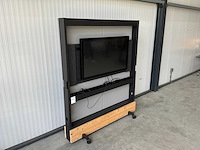 Iiyama 4 edu smartboard op verrijdbaar vitra presentatieframe - afbeelding 2 van  8